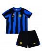 Inter Milan Replika Hemmakläder Barn 2023-24 Kortärmad (+ byxor)